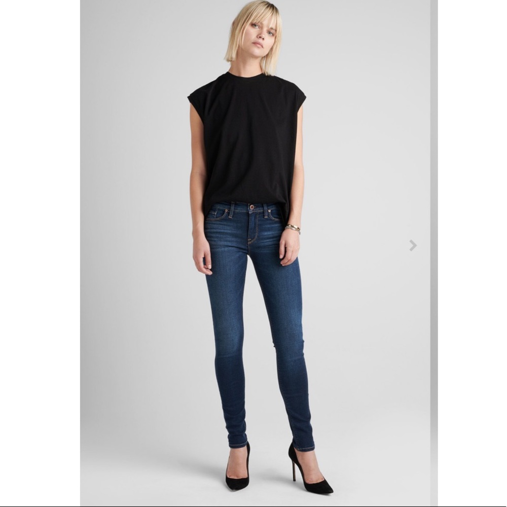 Hudson Skinny Jeans Mid-Rise Size 27